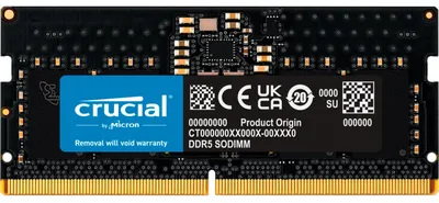 Produktbild von Crucial DDR5-5600           64GB SODIMM CL46 (16Gbit)
