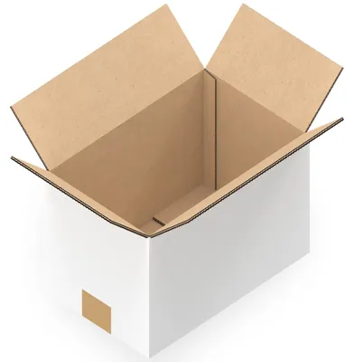Produktbild von KK Verpackungen 300 Stück Versandkartons 480 x 310 x 330 mm Kartons 2-wellig, Faltkartons in Weiß