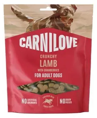 Zdjęcie produktu dla Przysmaki dla psa Carnilove Crunchy Snack Lamb & Cranberries Dog 200g
