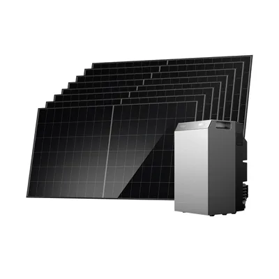 Produktbild von EcoFlow STREAM 5000 Solarspeicher 5024 Wh mit 8 x 500W Solarpanel 0% VAT Balkonkraftwerk mit Speicher 5000W Solareingang (4 MPPT)