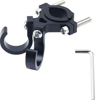 Produktbild von Haken für den Einkauf mit zwei Schlaufen für Fahrrad / Roller Aluminium FS366-005 schwarz