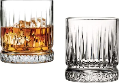 Zdjęcie produktu dla Szklanka do whisky Pasabahce, 4-częściowe profesjonalne opakowanie, model Elysia CL 21 rozmiar cm 8,5h śr.7,3 szklanki do wody