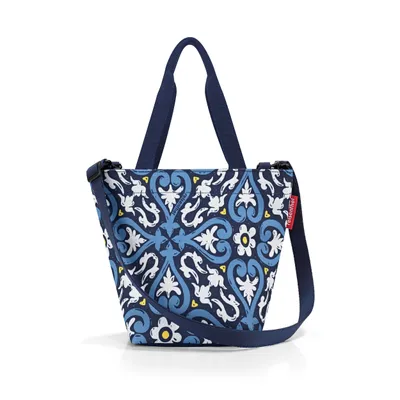Produktbild von reisenthel shopper XS, Einkauftasche, Tragetasche, Tasche, Handtasche, Umhängetasche, Polyestergewebe, Floral 1, 4 L, ZR4067