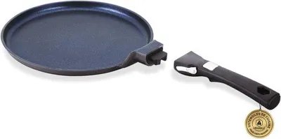 Produktbild von Crêpepfanne 26 cm - Abnehmbarer Griff - Schwarz