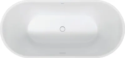 Immagine prodotto di Baignoire Duravit DuraSenja, blanche, à poser, 700579000000000, 700579000000000