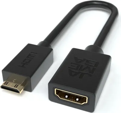 Produktbild von Mini HDMI Adapter Kabel | HDMI Buchse zu Mini HDMI Stecker 4K UHD 2160P