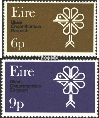 Produktbild von Briefmarken Irland 1970 Mi 237-238 (kompl.Ausg.) postfrisch Naturschutz