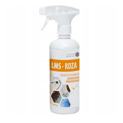Produktbild von ISOKOR | LMS Rust Remover | 500 ml | Spezialreiniger gegen Rost, Baustaub & hartnäckige Verschmutzungen