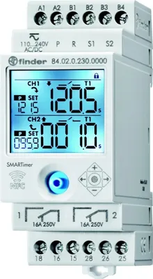 Image de Finder Relais temporisé multifonction 110-240V AC/DC, 16A 84.02.0.230.0000 (840202300000)