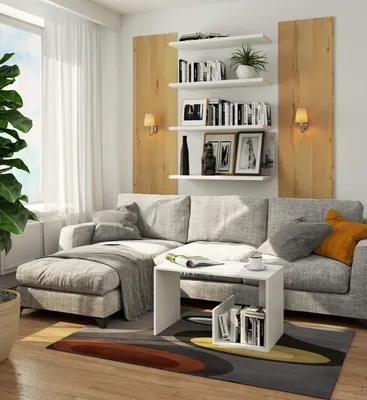 Obrázok produktu pre Obývací stolík | konferenčný stolík | vyrobený z laminovaného dreva, rozmer 80x40x45 cm