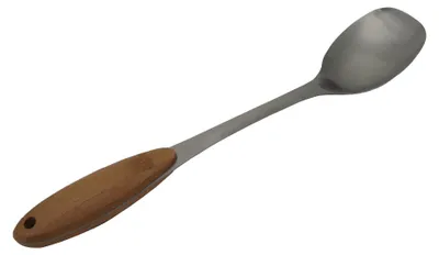Produktbild von Gemüselöffel 35 cm EUROHOME® – aus Edelstahl, 9x3x38cm – unverzichtbares Utensil für jede Küche
