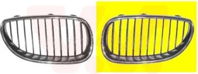 Produktbild von VAN WEZEL 0655515 Kühlergrill Frontgrill für BMW 5 Limousine (E60) Links