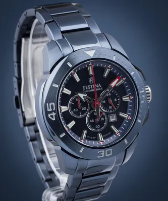 Image de Festina Montre Homme Sport en acier inoxydable bleu UF20643/1