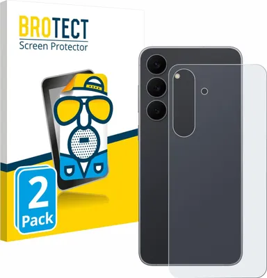 Produktbild von 2x BROTECT Schutzfolie für Samsung Galaxy S25 FE (Rückseite) Displayschutz Displayschutzfolie Folie Matt Entspiegelungsfolie