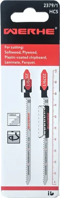 Obrázek produktu pro WERHE Čepele pro přímočaré pily 2379/1