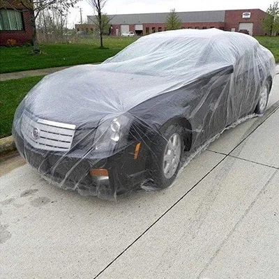 Immagine prodotto di Copertura automatica per garage, idrorepellente e resistente alla neve, protezione totale per l'auto, 350x550 cm.
