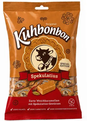 Produktbild von Kuhbonbon Spekulatius 165g