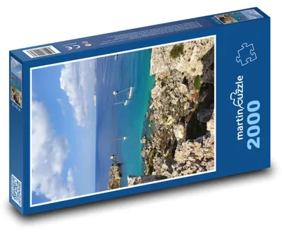Produktbild von Puzzle 2000 Malta - Küste und Meer - martinpuzzle