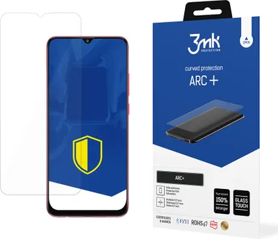 Produktbild von 3mk Display Schutzfolie ARC+ für Samsung Galaxy F02s 0,17mm Self-Heal