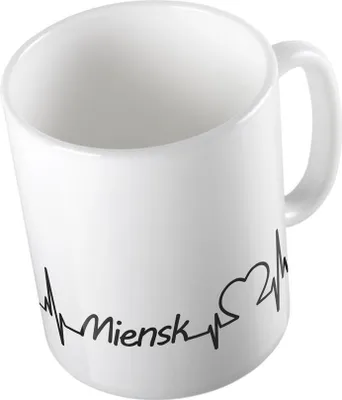 Produktbild von Huuraa Kaffeetasse Miensk Geschenk Tasse Weiß 330ml Miensk Präsent