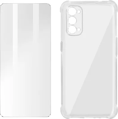 Produktbild von Avizar, Schutz-Set, Hülle + Schutzfolie für Oppo Reno 5 5G / Find X3 Lite, Transparent