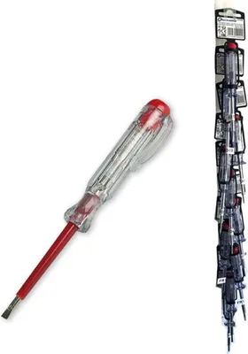 Produktbild von Schraubenzieher Tester für die sichere Spannungsprüfung von Stromkreisen