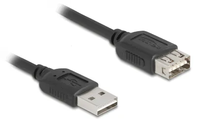 Obrázek produktu pro DeLOCK 81514, 3 m, USB A, USB A, USB 2.0, 0,48 Gbit/s, Černá