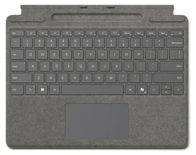 Produktbild von Microsoft Surface Pro Keyboard mit Stiftaufbewahrung for Business