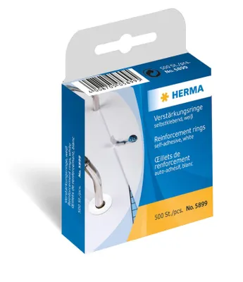 Produktbild von HERMA Verstärkungsringe 500x weiss