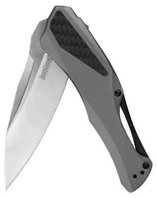 Klappmesser Collateral 5500, Drop Point, 9 cm, grau
