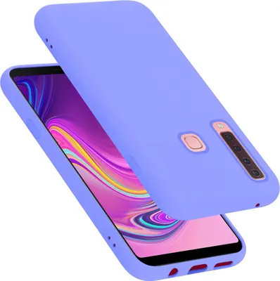 Zdjęcie produktu dla Etui ochronne Cadorabo do Samsung Galaxy A9 2018 w kolorze fioletowym Etui na telefon komórkowy Pokrowiec TPU Etui
