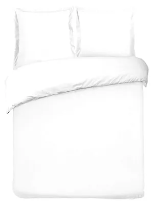 Zdjęcie produktu dla Poszewka na kołdrę Pościel Pościel 240 x 220 cm - 100% bawełna - Biały - 2 poszewki 65 x 65 cm