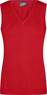 Produktbild von Klassischer Baumwoll-Pullunder red, Gr. M