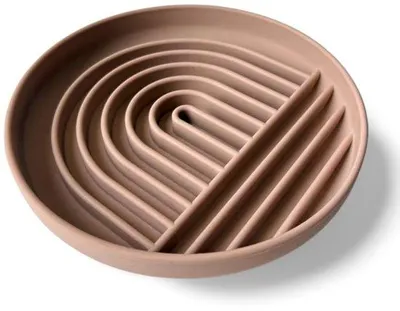 Immagine prodotto di Ciotola in silicone antiscivolo per cani e gatti, per un'alimentazione lenta e una digestione sana
