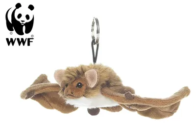 Obrázok produktu pre WWF plyšová hračka netopier (23 cm) realistická plyšová hračka Netopier na zavesenie