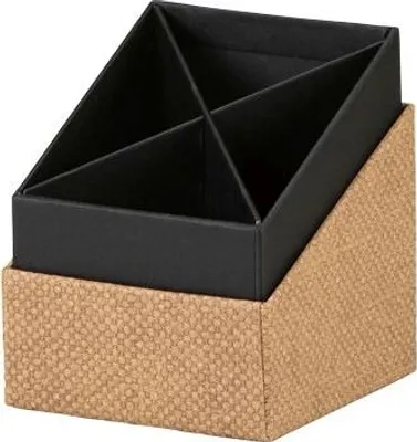 Image de Rössler Papier 1331452600 Carquois à écrire S.O.H.O - 4 compartiments, noisette