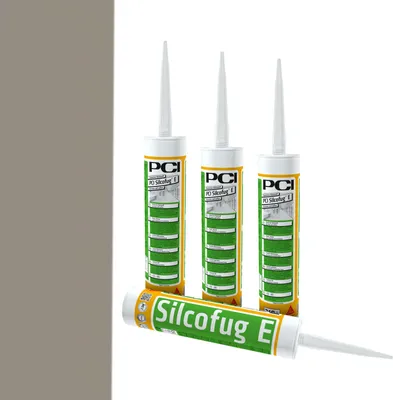 Produktbild von PCI Silcofug E Sanitär Silikon Dichtstoff - 31 Zementgrau