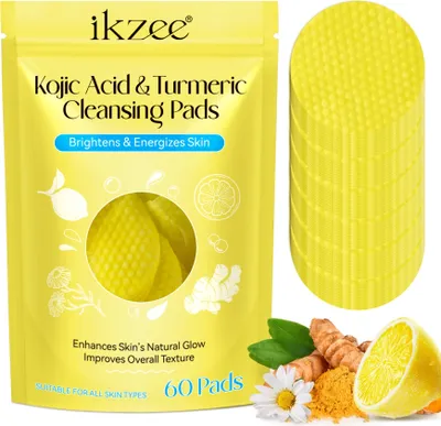 Image de Kurkuma Turmeric Cleansing Pads Pads nettoyants pour le visage, 1x 60 pcs.