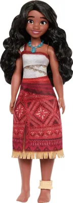 Produktbild von Disney Vaiana-Modepuppe aus Vaiana 2 mit 2 Zubehörteilen und abnehmbarem Outfit, vom Film inspiriert, Modepuppe, Weiblich, 3 Jahr(e), Junge/Mädchen, 250 mm, 100 g