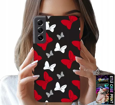 Produktbild von Hülle Für Samsung Galaxy S22 - Rote Und Weisse Mausbögen, Designs