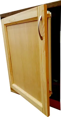 Immagine prodotto di Frigorifero congelatore in stile contemporaneo, mobili da campeggio in legno beige