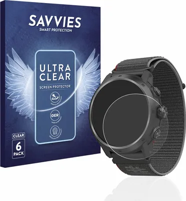 Produktbild von 6x Für Coros Apex 2 Pro Schutzfolie Savvies Displayschutz Display Schutz Folie Klar Transparent