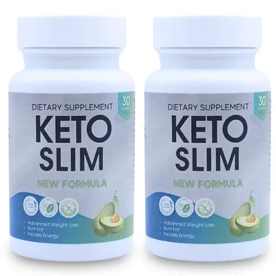 Immagine prodotto di 2x Keto Slim - Integratore alimentare 30 capsule