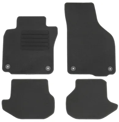 Produktbild von Fußmatten-Set für VW EOS 01/2007-2015, 4-teilig, Schwarz