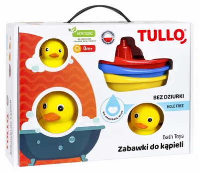Immagine prodotto di TULLO Giochi da bagno 6 pz. senza foro 516