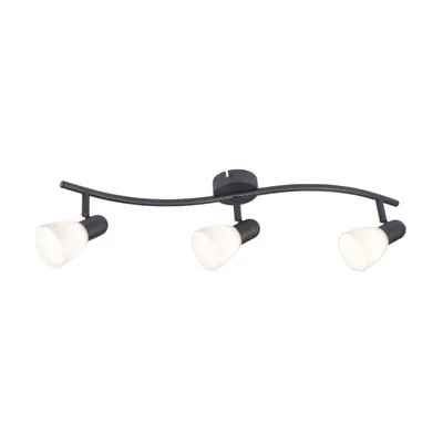 Immagine prodotto di Rabalux plafoniera Spot 3x E14 filetto lampadina IP20 nero Soma