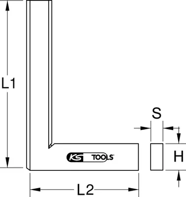 Immagine prodotto di KS Tools 300.0235 3000235 Bevel square