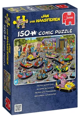 Produktbild von Jumbo 19037 Jan van Haasteren - Autoscooter 150 Teile Puzzle