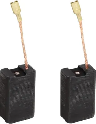 Produktbild von 2x Trade-Shop Motorkohlen Kohlebürsten Schleifkohlen 7x12x20mm kompatibel mit Parkside PWS 230 C3 Winkelschleifer / mit Auto Stop