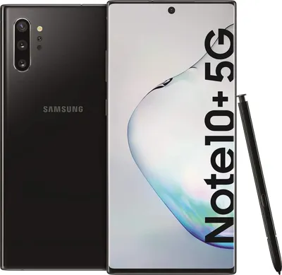Produktbild von Samsung Galaxy Note10+ SM-N975F, 17,3 cm (6.8"), 12 GB, 256 GB, 12 MP, Android 9.0, Schwarz
